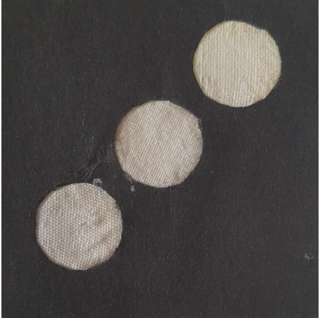 Demonstration Name:- Cotton, Polyester and P.C. Desizing process using oxidative method on sample of land cloths.